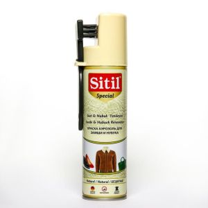 Аэрозоль-восстановитель цвета Sitil, для замши и нубука, бесцветный 250 мл