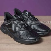 Кроссовки от Adidas Ozweego (чёрный/эко кожа)