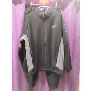 G-V0405 Спортивный костюм мужской от Nike (чёрный/серый)