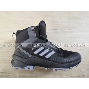 Кроссовки от Adidas Terrex Swift R3 GTX Mid (черный\серый)