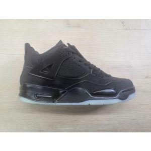 Кроссовки Nike Air Jordan 4 X Kaws (Черный)