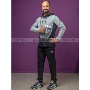 X0116 Спортивный костюм от Adidas (св.серый)