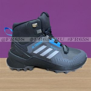 Кроссовки от Adidas Terrex Swift R3 GTX Mid (серо-голубой)