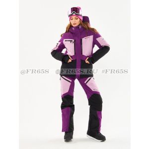 323/2956_12 Женский горнолыжный костюм Alpha Endless Time Space PRO (фиолетовый/розовый)