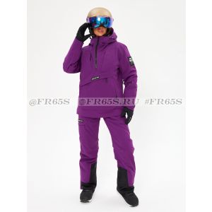 323/2957_12 Женский горнолыжный костюм Alpha Endless SnowQuadro PRO (фиолетовый)
