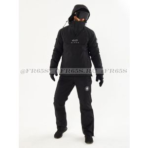 323/2826_1 Мужской сноубордический/горнолыжный костюм Alpha Endless Hardwear PRO (чёрный)