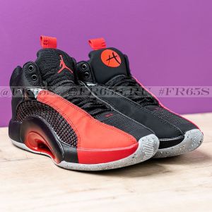 Кроссовки Nike Air Jordan XXXV Zion Pe (чёрный/красный)
