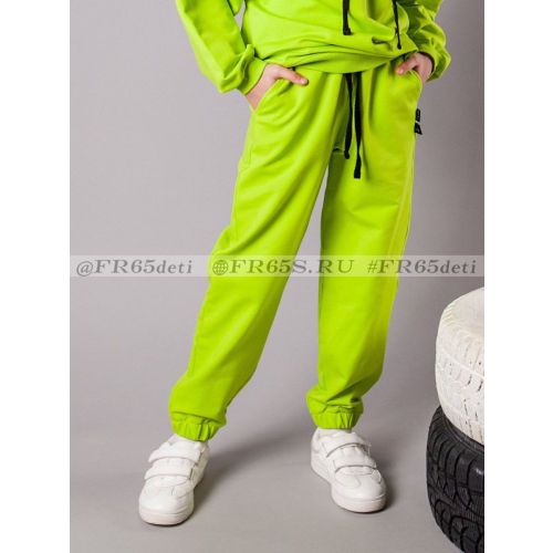 Джоггеры «Вb team LIME» подростковые