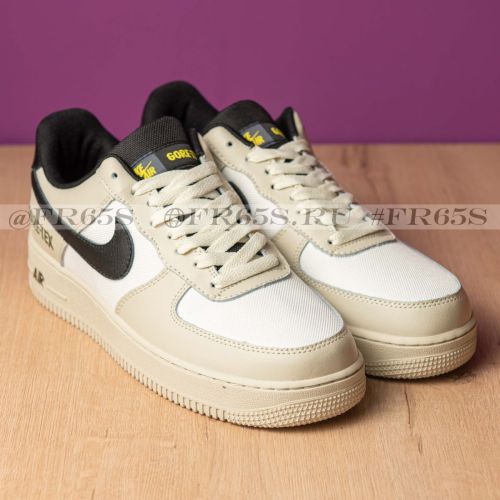Кроссовки Nike Air Force 1 GTX (белый/бежевый)