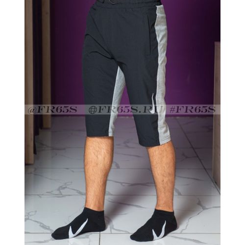 Q-VD1863 Бриджи от Nike (чёрный/серый)