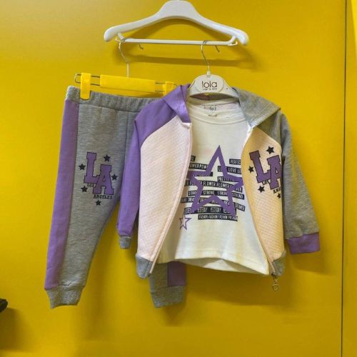 9210 Детский костюм Олимпийка Лонгслив Штаны