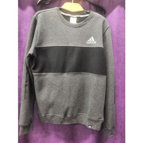 GH044 Кофта мужская от Adidas (черно-сырый)
