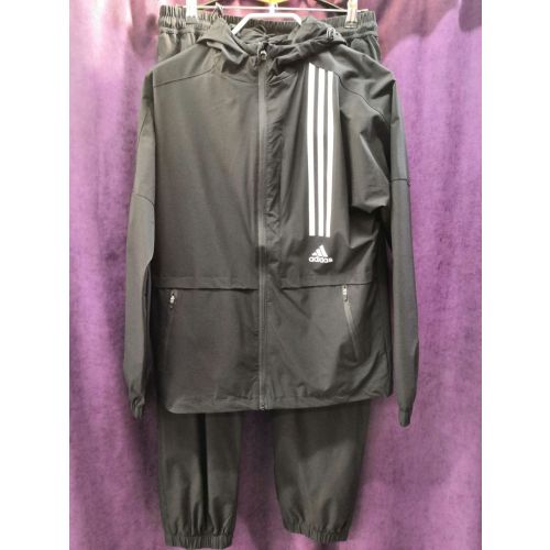 1001 Мужской спортивный костюм от Adidas (чёрный)