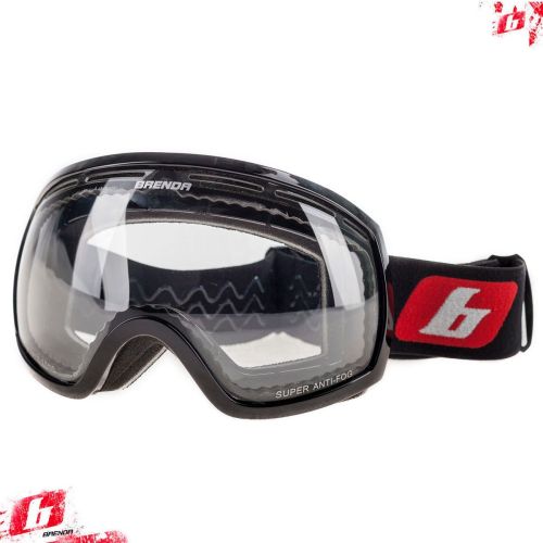SG191 Маска горнолыжная «BRENDA» Black-Tr