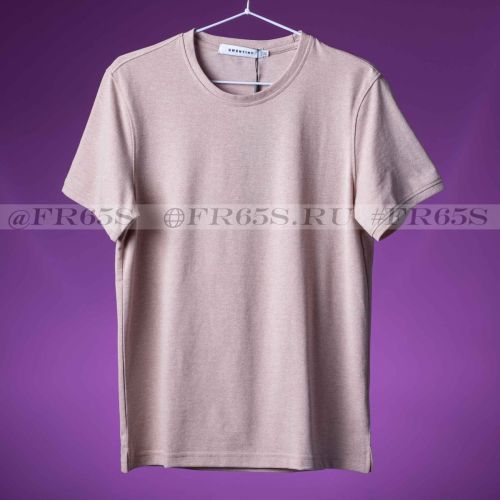 D33522-7 Футболка от Qwentiny (бежевый)