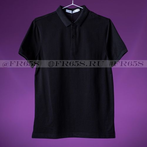 Поло Qwentiny D33501-1 (черный)