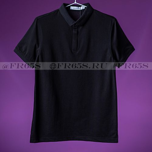 Поло Qwentiny D33507-1 (черный)