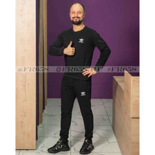 9917 Спортивный костюм от Adidas (чёрный)