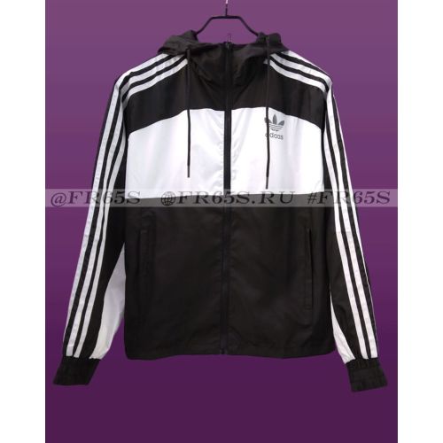 33257 Ветровка от Adidas (черный/белый)