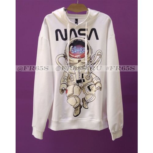 HWZ6 Толстовка Nasa (белый)
