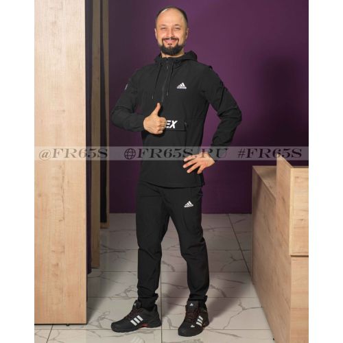 XV982 Спортивный костюм от Adidas (чёрный)