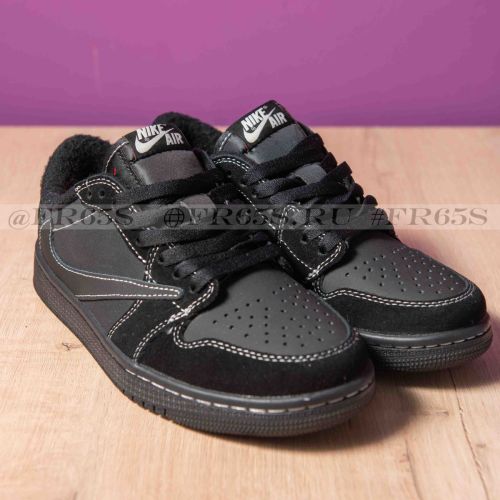 JD65003271 Кроссовки от Air Jordan 1 Travis Scott (чёрный)