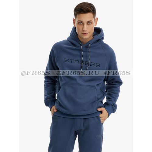E0001-2 Толстовка STROBBS (синий)