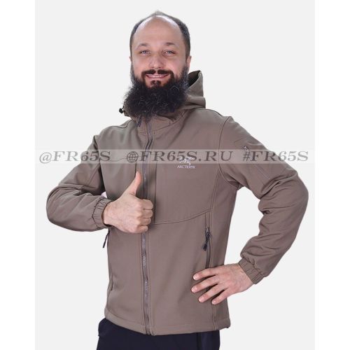 5508 Ветровка Arcteryx (коричневый)