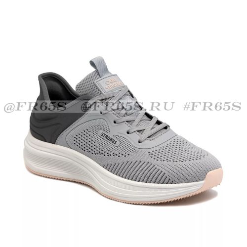 F7448-4 Кроссовки STROBBS (серый)
