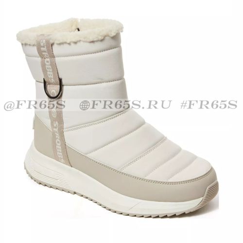 F8495-16 Сапоги зимние STROBBS (бежевый)