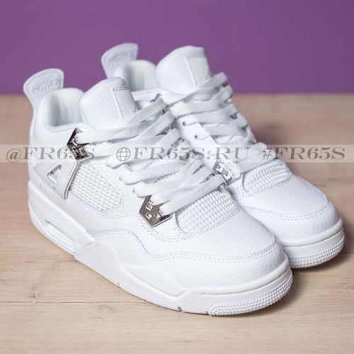 Кроссовки Nike Air Jordan 4 Retro (белый)