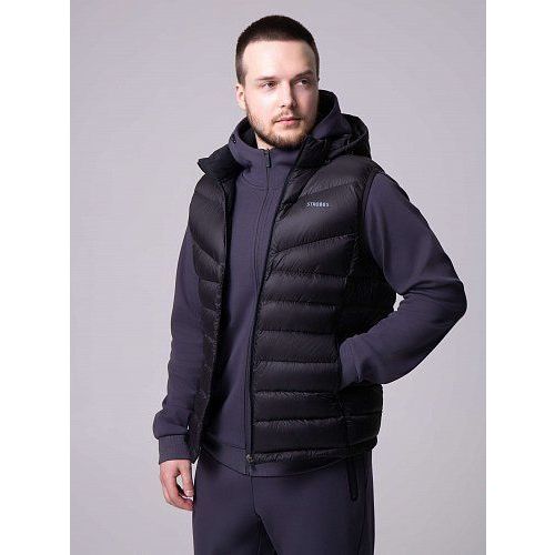 E2419-3 Жилет мужской STROBBS (чёрный)