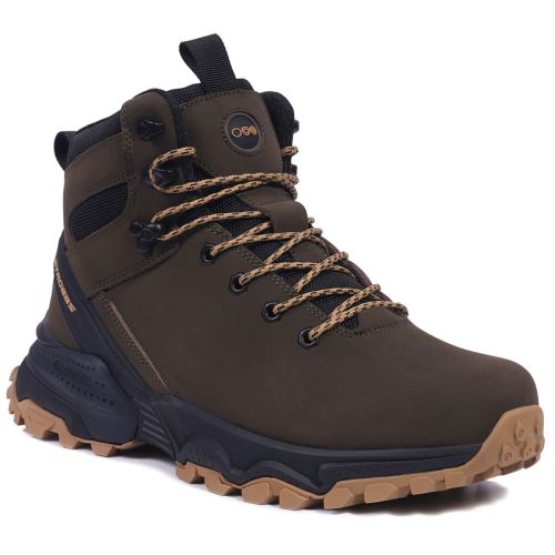 9441-17 Кроссовки зимние STROBBS (коричневый)