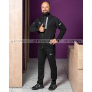 1137 Мужской спортивный костюм от Adidas (чёрный)