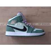 Кроссовки Nike Air Jordan Retro-1 (c.зеленый/т.зеленый) JDM65003217