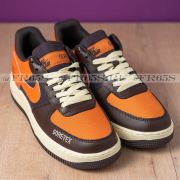 Кроссовки Nike Air Force 1 GTX (оранжевый/коричневый)