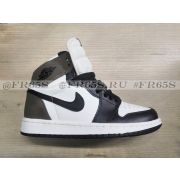 Кроссовки Nike Air Jordan Retro-1 (коричневый/белый)