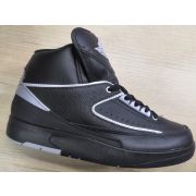 Кроссовки Nike Air Jordan Retro-2 (чёрный)