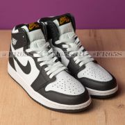 Кроссовки Nike Air Jordan Retro-1 (чёрный)