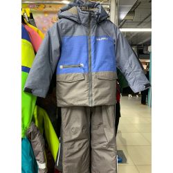 8929 Костюм зимний Valianly (серый/синий)