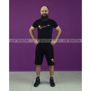 EB0448 Комплект футболка+шорты от Nike (черный)