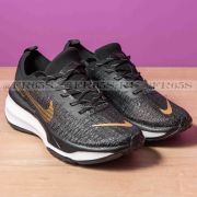 Кроссовки от Nike Invicible 3 (чёрный/золотая галка)