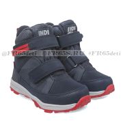 74-0010B/12 Ботинки детские TM «INDIGO KIDS» (синий/красный)
