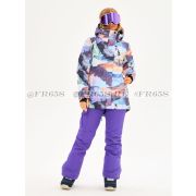 230713_009 Женский сноубордический костюм Alpha Endless Волшебное конфетти