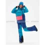 323/2953_ 28 Женский зимний горнолыжный / сноубордический костюм Alpha Endless Ice Illusion