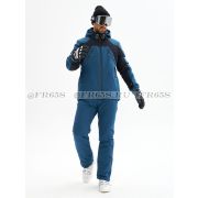 423/148_2 Mужской мембранный горнолыжный костюм Alpha Endless Ardor Tech (Синий)