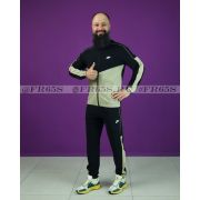 NI7303A Спортивный костюм от Nike (чёрный/бежевый)