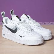 Кроссовки Nike Air Force 1 (белый/чёрная галка)