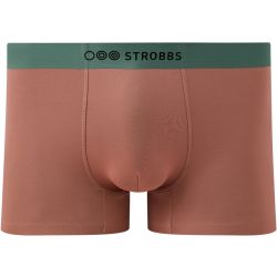 V007-10 Трусы мужские STROBBS (бежевый/синий)