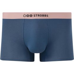 V007-2 Трусы мужские STROBBS (розовый/синий)
